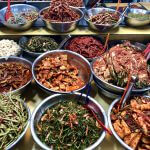 Fakten über Südkorea: Gemüse auf Food-Market