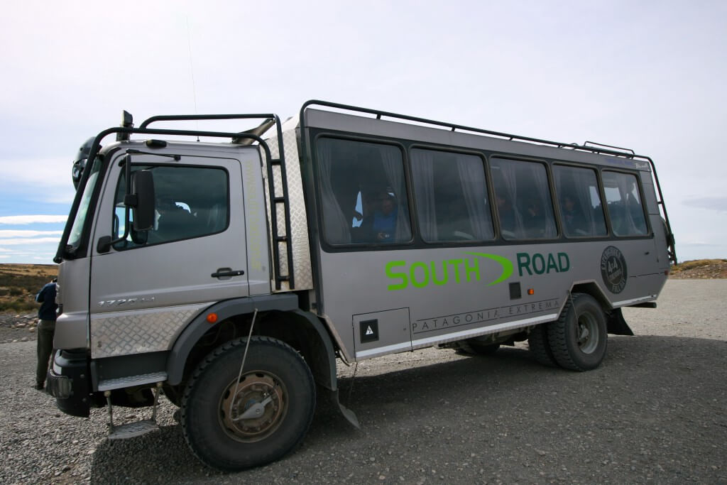 Reisetipps Patagonien: Geländegängiger Bus