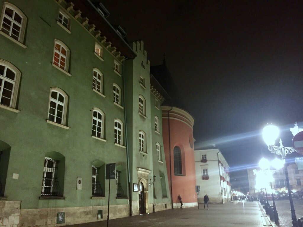Reisetipps Krakau: Altstadt bei Nacht
