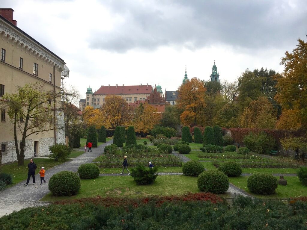 Reisetipps Krakau: Gartenanlage in der Altstadt
