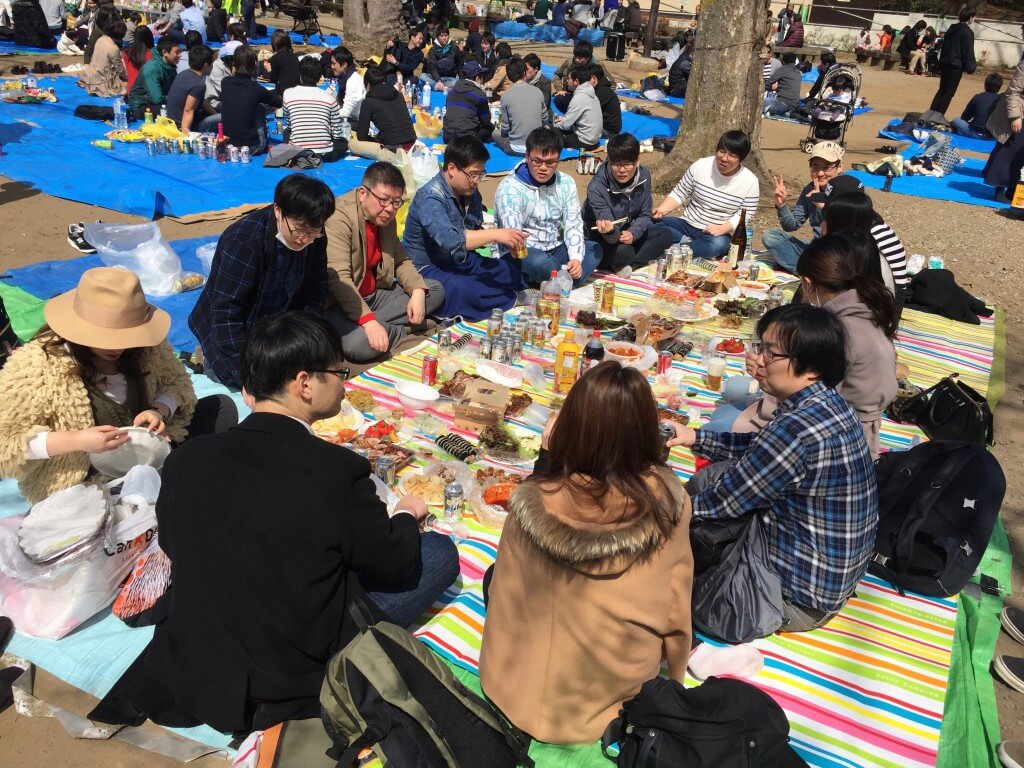 Tokio Tipps: Picknicker im Inokashira-Park
