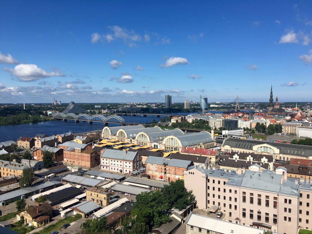 Reisetipps Riga: Blick auf den Zentralmarkt