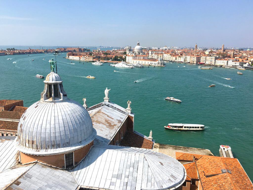 Kulturtipps Venedig: Blick von der Basilika San Giorgio Maggiore