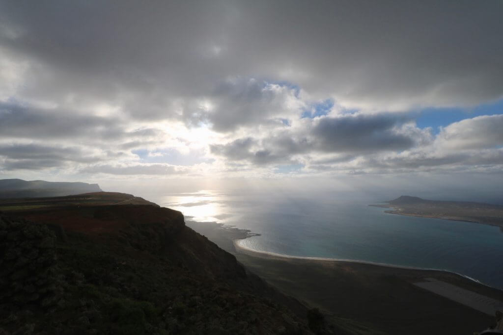 Reisetipps Lanzarote: Sonnenuntergang beim Mirador del Rio