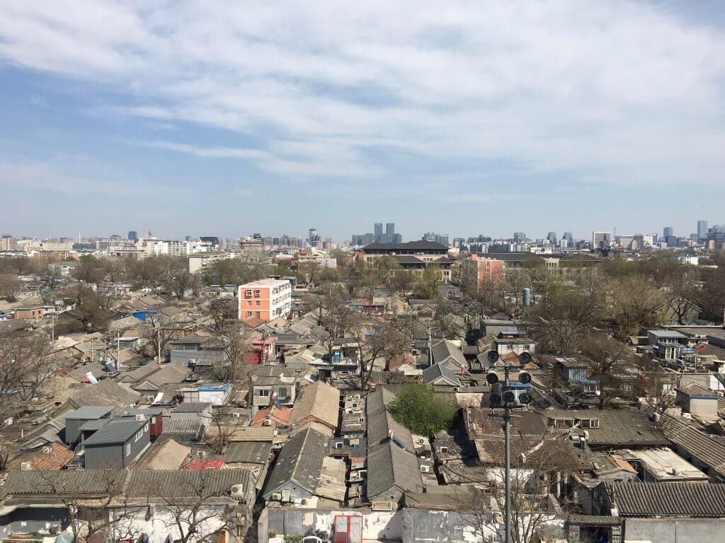 Impressionen von Peking: Blick auf Hutong in Peking