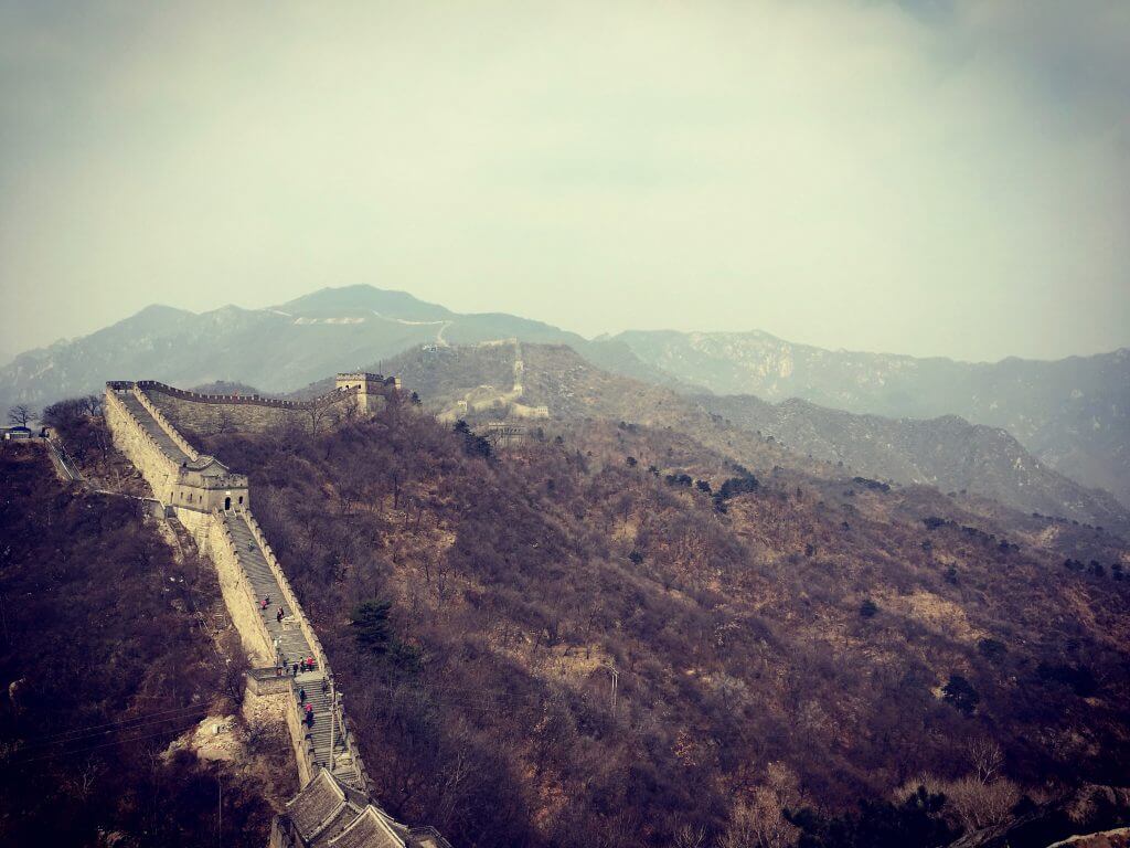 Die top 5 Peking Highlights: Blick auf die Chinesische Mauer bei Mutianyu