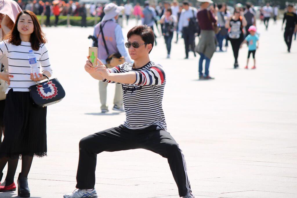 Top 5 Peking Highlights: Selfie auf dem Tian’anmen-Platz