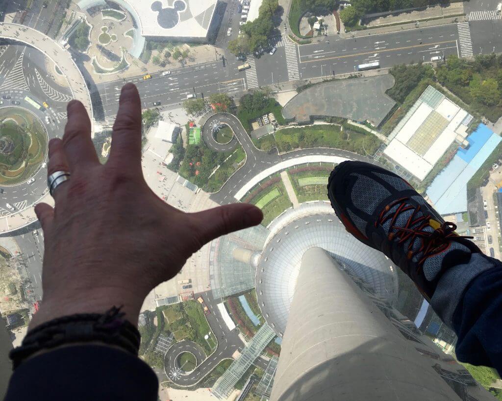Blick vom Oriental Pearl Tower