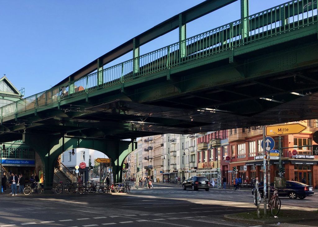 Sightseeing Tipps Berlin-Prenzlauer Berg: U-Bahnhof Eberswalder Staße