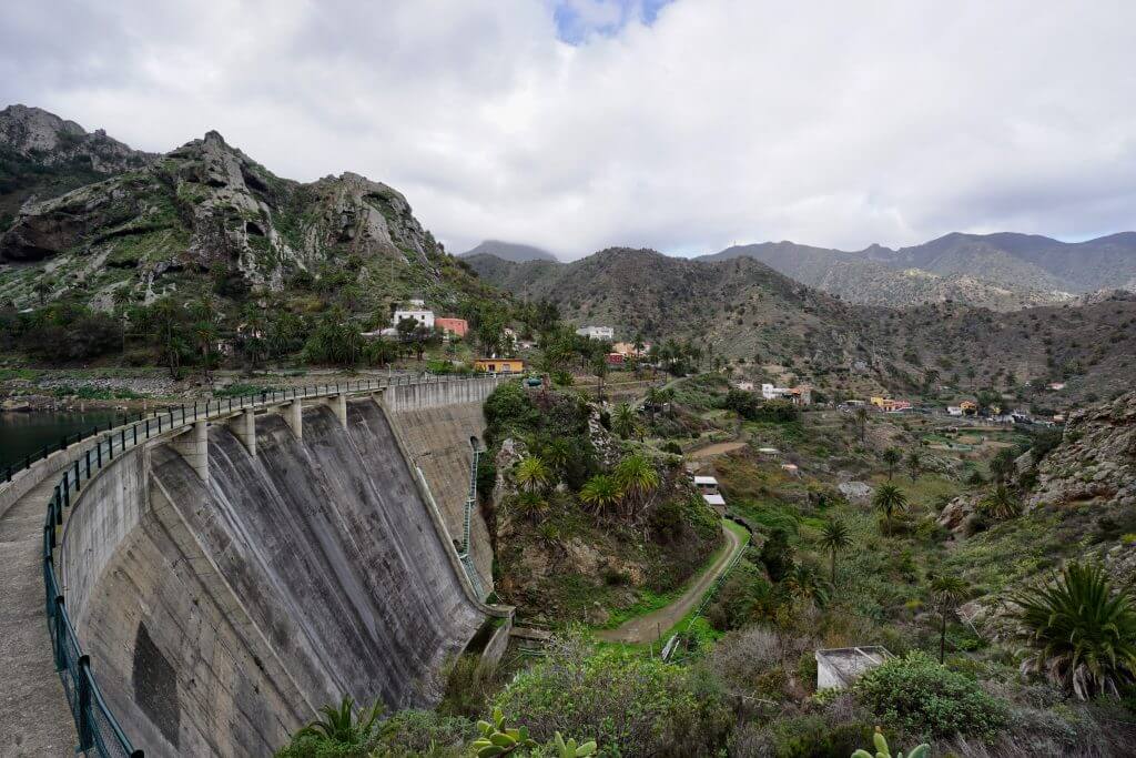Eine Woche La Gomera: Stausee Embalse de la Encantado