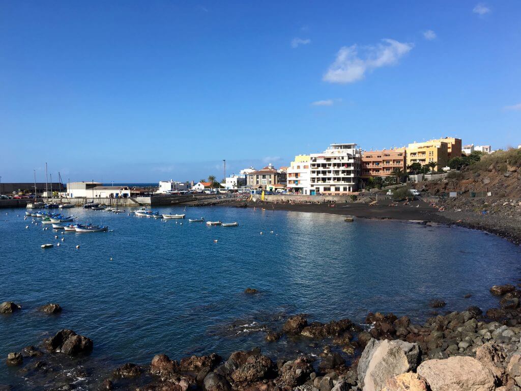 Eine Woche La Gomera: Strand von Vueltas