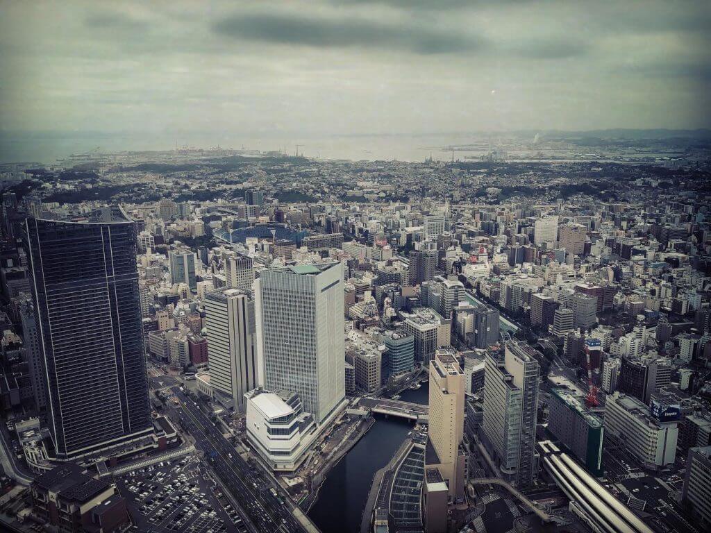 Blick vom Yokohama Landmark Tower