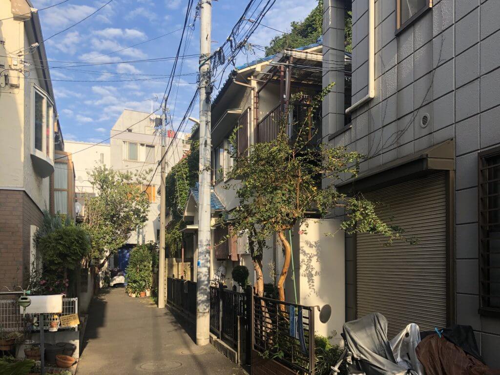 Wohnviertel in Motomachi